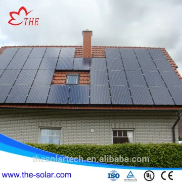 2KW panel solar system for household refrigerator LED lights fan TV computer