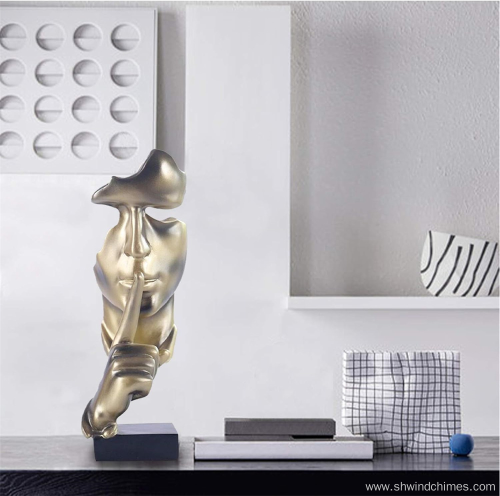Silent Elegance Abstract Art Figurine
