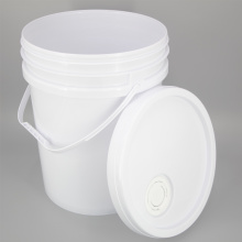 Industrial use plastic bucket with spout cap