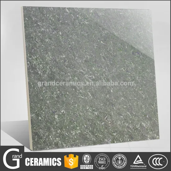 2016 Porcelain polished Double charge tile green color HB6205