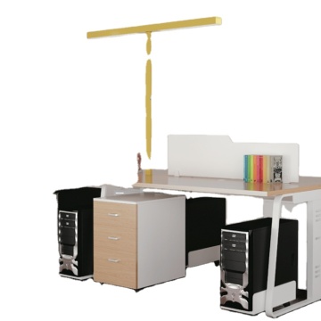 Minimalist Style Twin Lights Desk Lamp for Office Lighting E233D