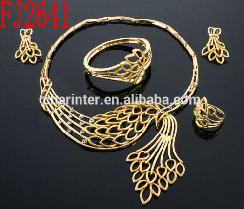 Sales well african jewelry sets/ african costume jewelry/ gold plated jewelry/ jewelry sets/ women jewelry sets FJ2641