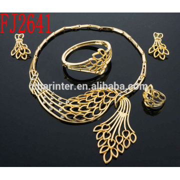 Sales well african jewelry sets/ african costume jewelry/ gold plated jewelry/ jewelry sets/ women jewelry sets FJ2641