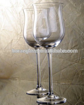 Hot selling 11oz Wine Glass Glass Type and Certification stemless wine glass