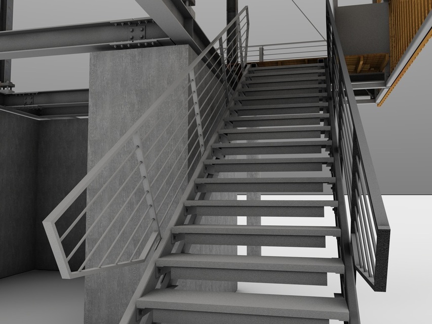 Construction Shaft Stairs