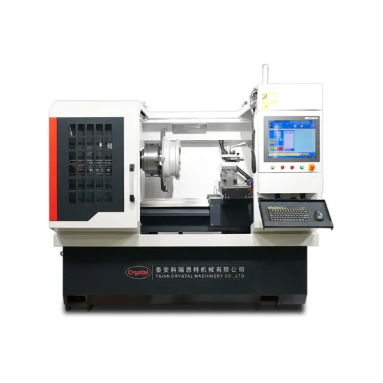 WRM28H CNC Alloy Wheel Lathe Diamond Cutting Horizontal Wheel Repair Machine