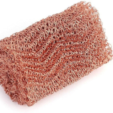 Copper Knitted Wire Mesh for EMI RFI Shielding and Gas Filtration