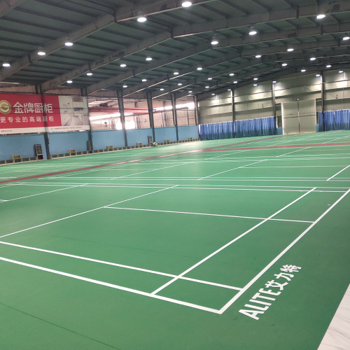 quadra de badminton piso esportivo profissional em pvc