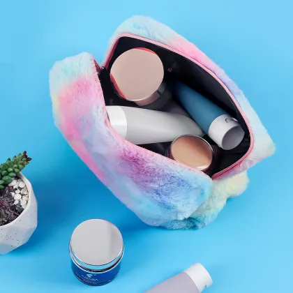 Velvet Custom Pouch Luxury Beauty Makeup Bag
