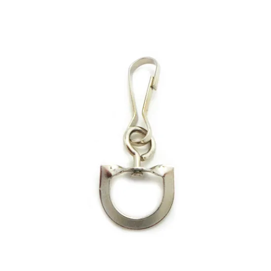 Fashion High Quality Metal Lanyard Clip With Loop