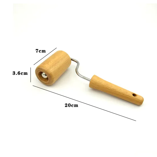 Hot Sale Non-Stick Wooden Rolling Pin for Cookie Dough - Perfect Baking Gadget