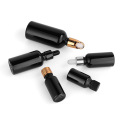 1oz matte black shisho tomchi idishlari 30mml shisha