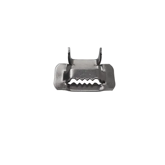 3/4'' x 1.5mm Stainless Steel Ear-lokt Buckle Clip