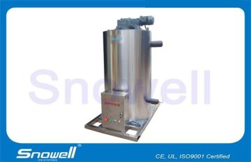 Energy Saving 4t/d Flake Ice Evaporator For Fish , Sus316 Stainless Steel