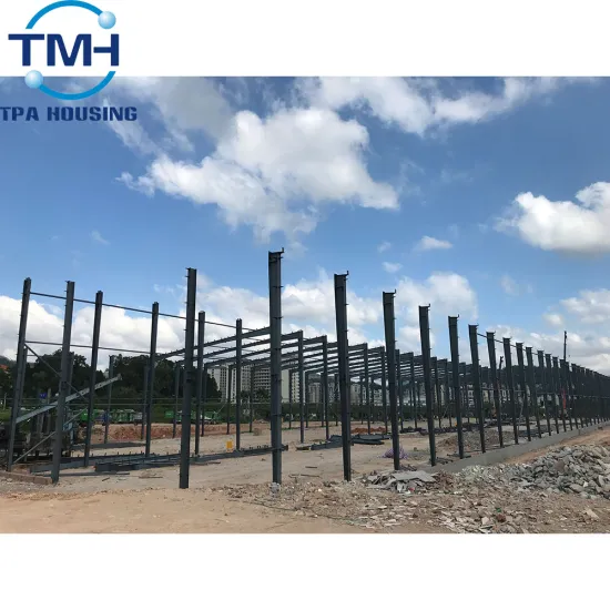 steel structure low cost prefab warehouse construction