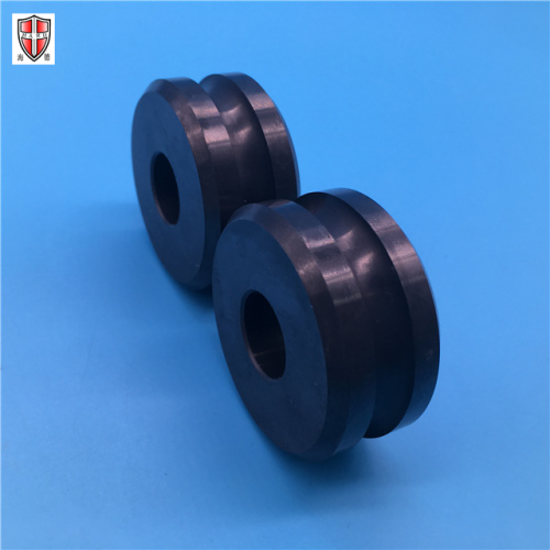 silicon nitride ceramic yarn wheel guide roller caster