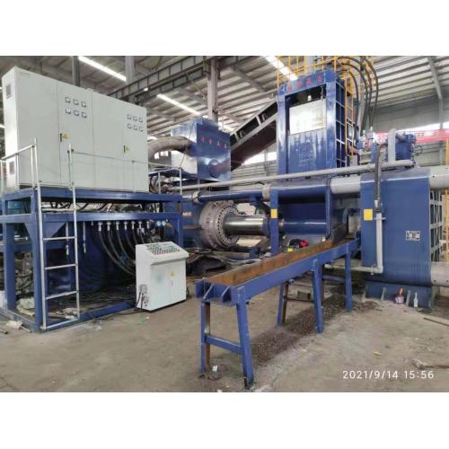 Horizontal Waste Steel Chippings Briquette Machine Press