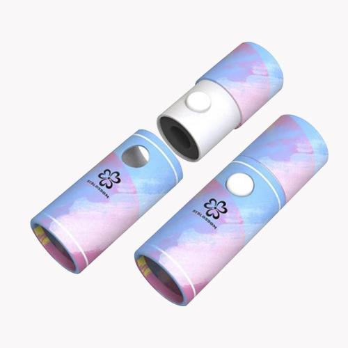 Personalized Child proof Paperboard CBD Cylinder Box