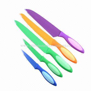 Color kitchen knife sets