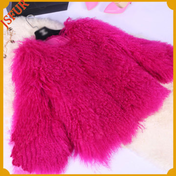 New Design Made In China Genuine Mongolia Sheep Winter Coat