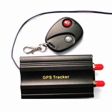 GSM/GPRS Vehicle/Car GPS Tracker, Supports Dual-SIM Card Slot, Locking System GSM Alarm