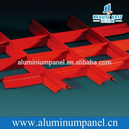 Fashion restaurant aluminium grille ceiling