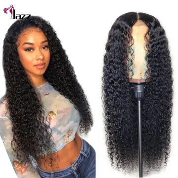 mongolian hair kinky curly lace closure wig, glueless bouncy fluffy kinky curly human hair lace front wigs