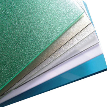 Feuilles en plastique Prix de serre en polycarbonate