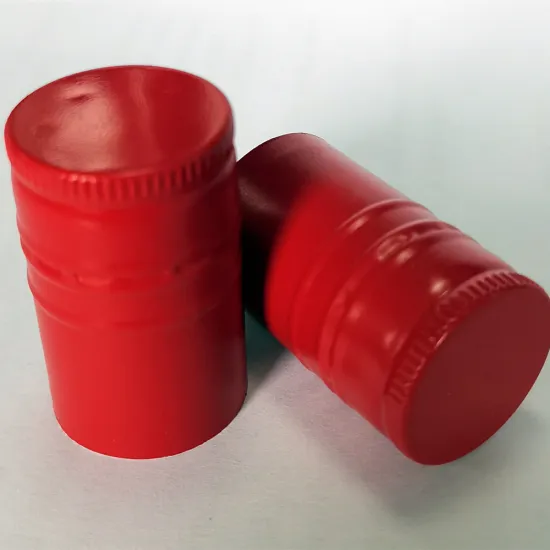 Wine Aluminium Screwcaps Saranex