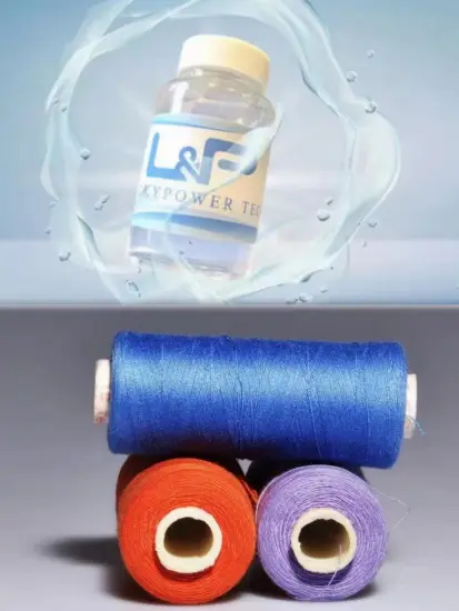 Sewing thread silicone lubrication oil