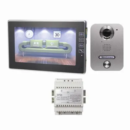 touch screen video record video door phone