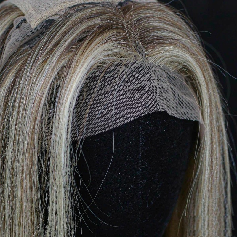 P1b/27 Highlight Silky Straight 13x4 Lace Front Wig 100% Human Hair