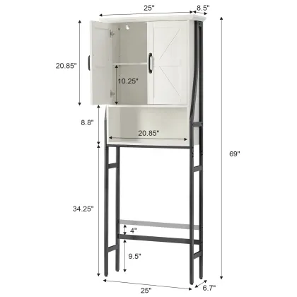 Toilet Storage Cabinet: A Smart Solution for Bathroom Organization