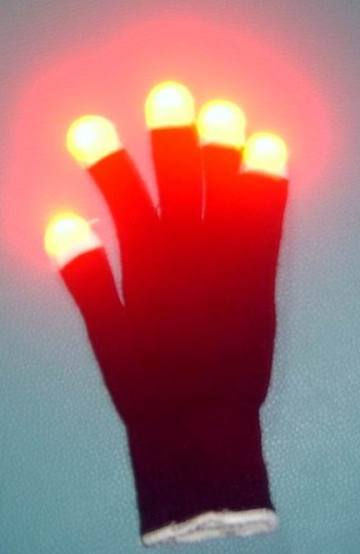 led gloves   glow gloves