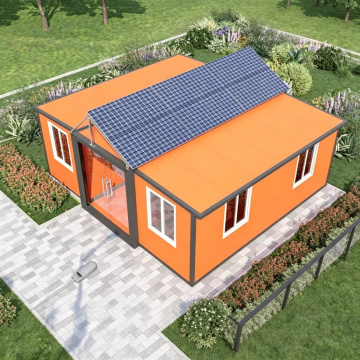 Space-Optimized Folding House with Mobile Design