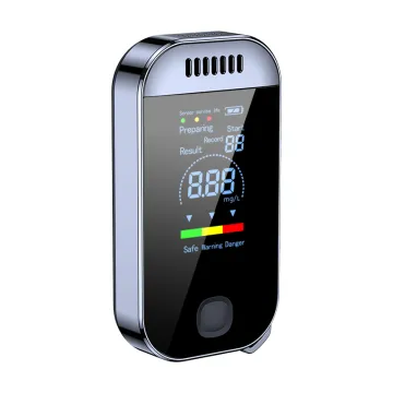High Precision Mouthpiece Breathalyzer: 2024 New Digital Alcohol Meter Tester