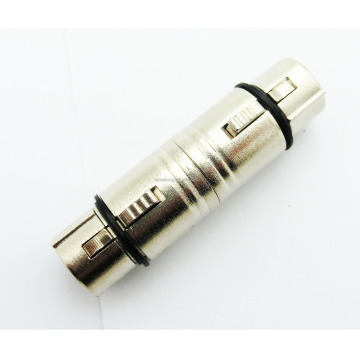 TRS/TS XLR Female to Female 3Pin XLR Connector Audio Cable Adapter