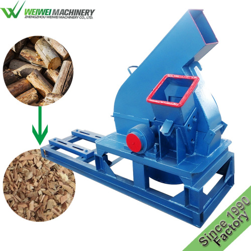 wood chipping industrial shredder tree shredding machine