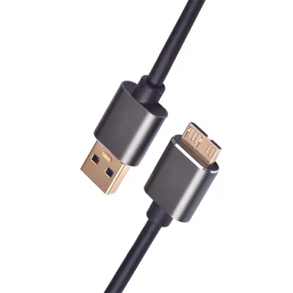 USB 3.0 A to Micro B Data Transfer and Charging Cable for Hard Drive Disk