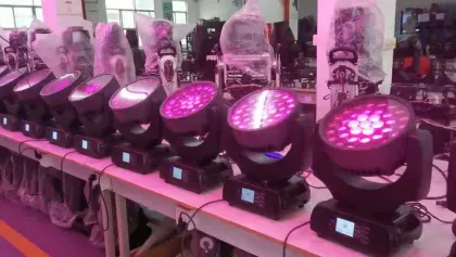 37X15W Robe 600 Wash Moving Head Light