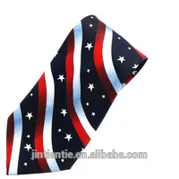 latest funny april fool's polyester jacquard woven ties for boys