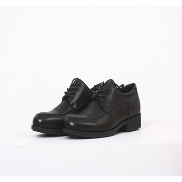 Sapatos de escritório executivo de segurança anti-estática respiráveis ​​de couro