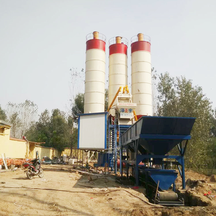 HZS 35 Stationary Concrete Batching Plant Components