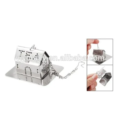 House Shaped stainless steel mini tea infuser tea ball tea strainer