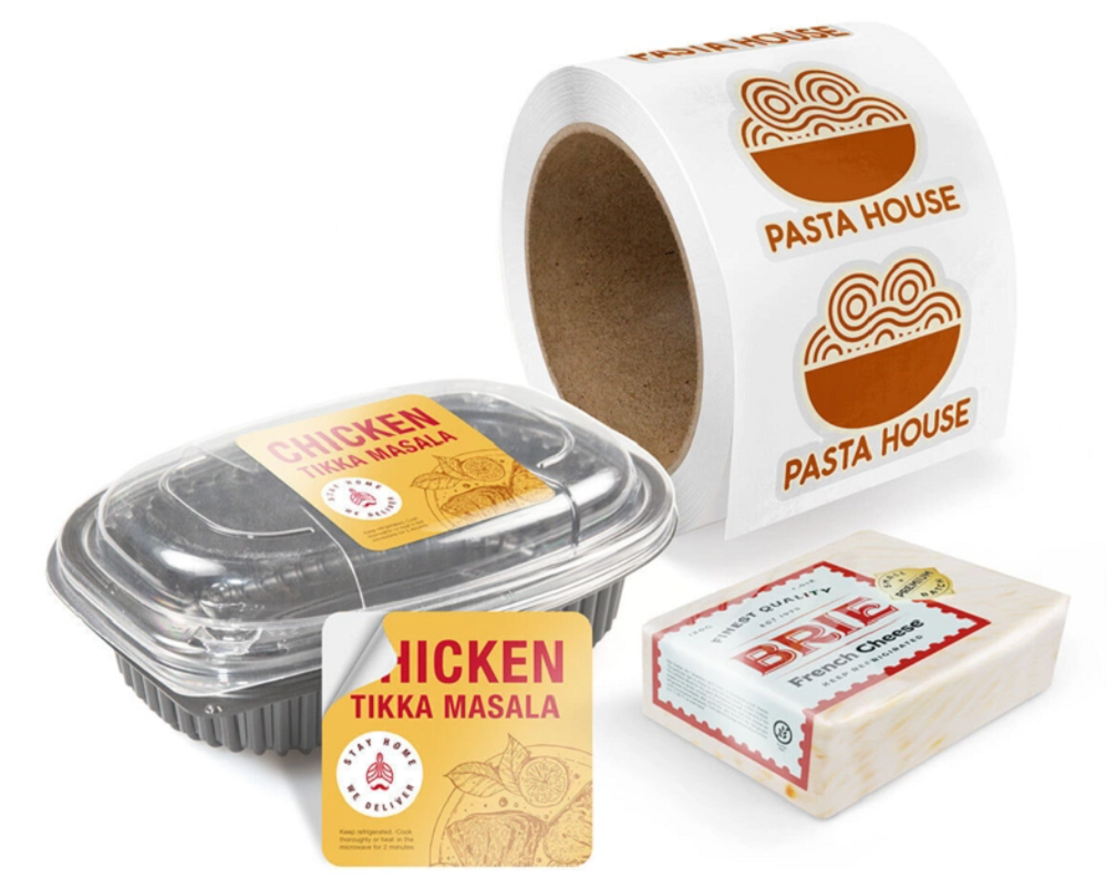 Voedsellabels voor ovenvoedsel