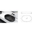 Stainless Steel Modern Black Bathroom Single Wash Basin