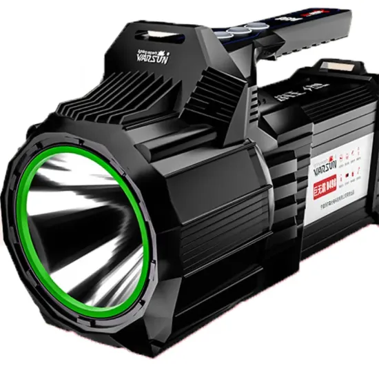 Warsun IPX5 3000Lm & 400Lm Triple Light Source Rechargeable 18650 Battery Searchlight: Endurance & Efficiency