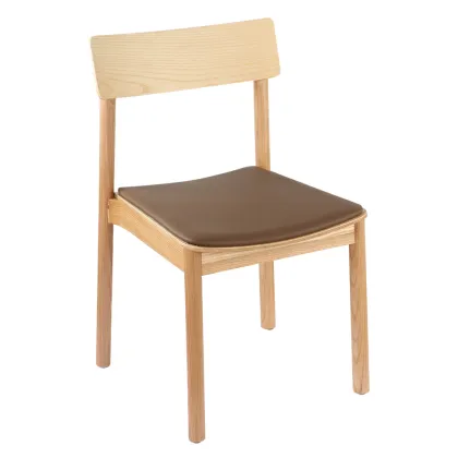 Nordic solid wood dining chairs