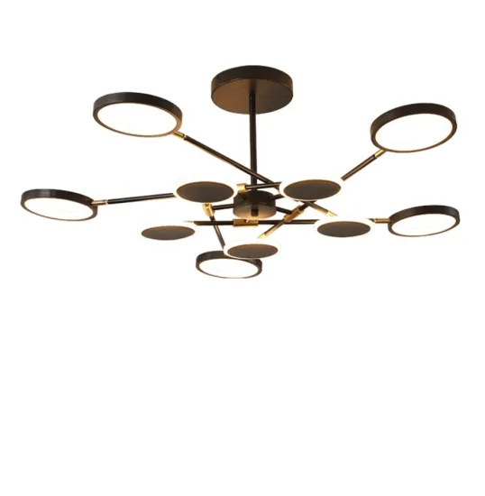 LED ceiling lamp with warm white light