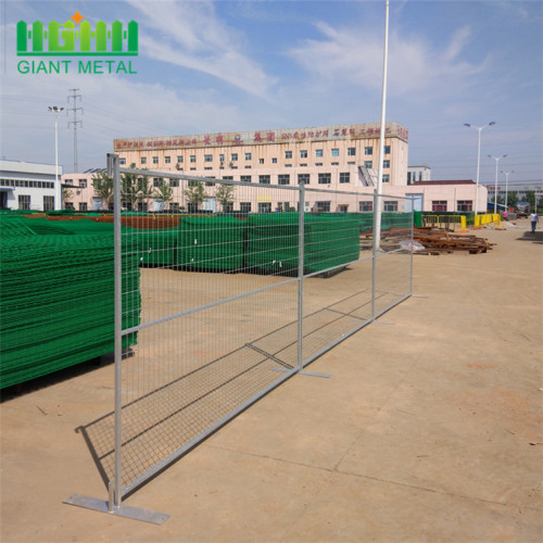 Different Colours of Pvc Coated Canada Temporary Fence